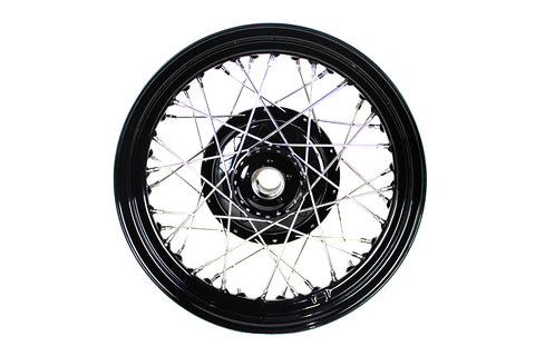 45 inch WL 16 inch x 3.00 inch Front Wheel Assembly Black - V-Twin Mfg.