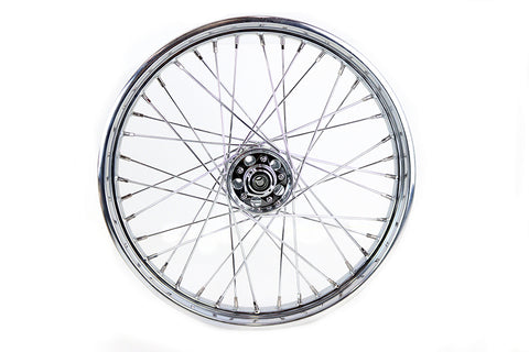 21 inch x 3.00 inch Timken Bearing Star Hub Front Spoke Whee - V-Twin Mfg.