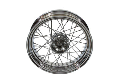 Rear 16 inch x 4.00 inch Replica Spoke Wheel - V-Twin Mfg.