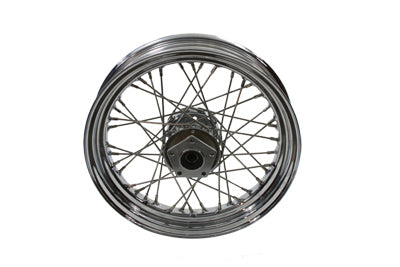 16 inch x 3.00 inch Replica Front Spoke Wheel - V-Twin Mfg.