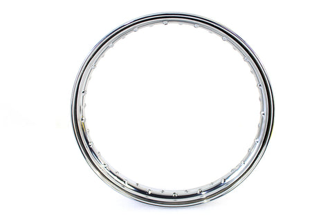 Replica 18 inch x 2.25 inch Wheel Rim Chrome - V-Twin Mfg.