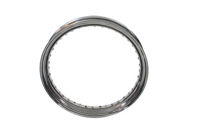 19 inch X 2.50 inch Drop Center Chrome Wheel Rim - V-Twin Mfg.