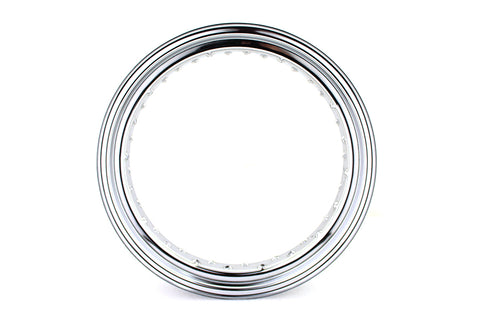 18 inch x 3.50 inch Drop Center Rim Chrome - V-Twin Mfg.