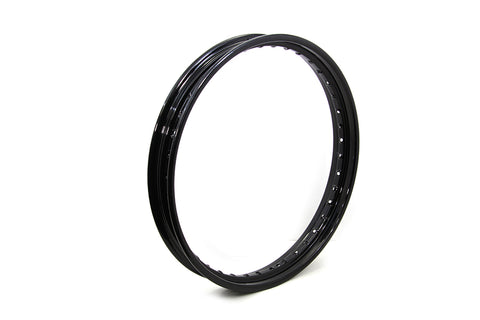 21 inch X 2.15 inch Rolled Edge Rim Black - V-Twin Mfg.