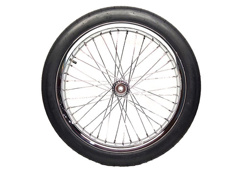 21 inch Front Spool Wheel Assembly with Tire - V-Twin Mfg.