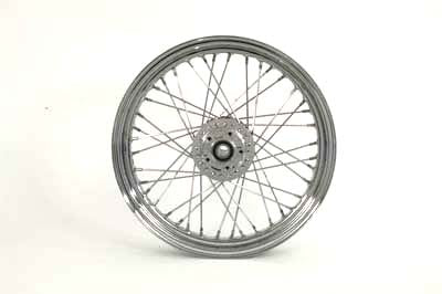 19 inch x 2.5 inch Replica Front Spoke Wheel - V-Twin Mfg.