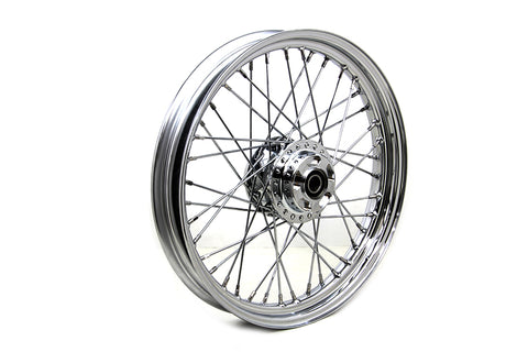 19 inch x 2.50 inch Front Spoke Wheel - V-Twin Mfg.