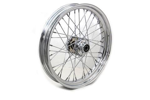 21 inch x 3.25 inch Front Spoke Wheel Chrome - V-Twin Mfg.