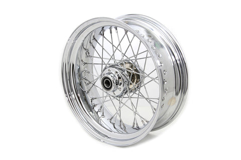 17 inch x 6.00 inch Rear Wheel Chrome - V-Twin Mfg.