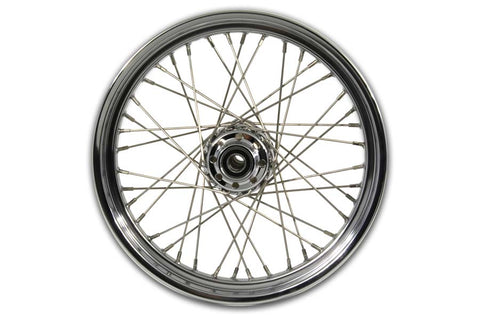 19 inch x 2.50 inch Front Spoke Wheel - V-Twin Mfg.