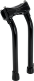 BILTWELL Risers - Murdock - Oversized - Pullback - 12" - Black 6414-201-12
