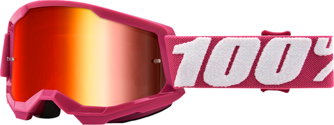 100% Youth Strata 2 Goggles - Fletcher - Red Mirror 50032-00006