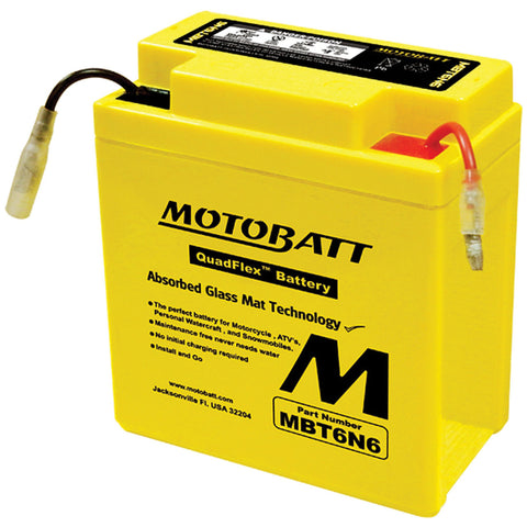 Motobatt Mini 6 Volt Battery - V-Twin Mfg.