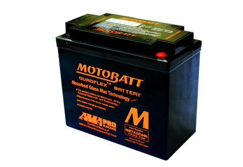 MotoBatt 12 Volt AGM Sealed Battery - V-Twin Mfg.
