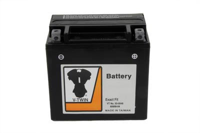 12 Volt Dry Charged Replacement Battery - V-Twin Mfg.