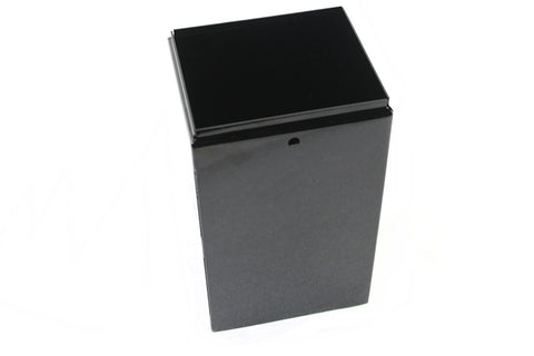 H-2 Steel Battery Box Black - V-Twin Mfg.