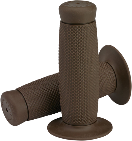 BILTWELL Grips - Renegade - 1" - Chocolate 6704-0401