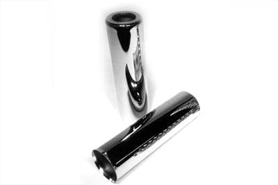 Chrome 9-1/2 inch Shock Spring Cover Set - V-Twin Mfg.