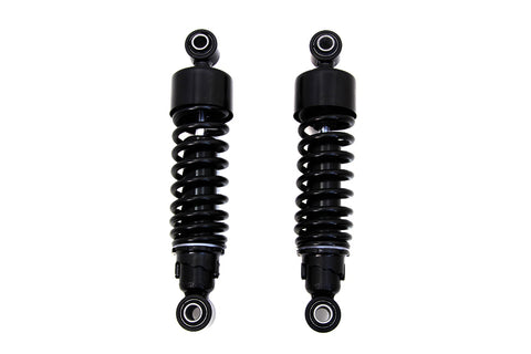 2-1/4 inch Lower Shock Set Gloss Black - V-Twin Mfg.