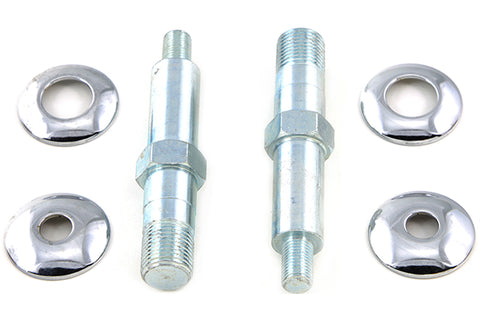 Lower Rear Shock Stud Kit Zinc - V-Twin Mfg.