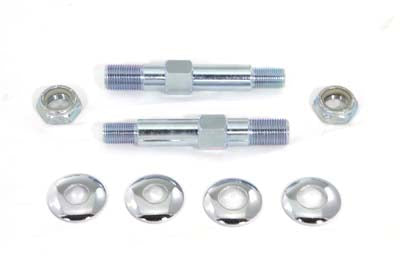 Lower Rear Shock Stud Kit Zinc - V-Twin Mfg.