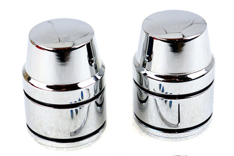 Upper Shock Stud Cover Set Chrome - V-Twin Mfg.