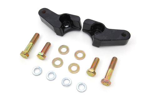 Rear Shock Lowering Kit Black - V-Twin Mfg.