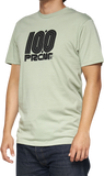 100% Pecten T-Shirt - Slate Green - Large 32144-486-12