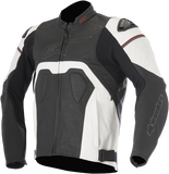 ALPINESTARS Core Airflow Leather Jacket - Black/White - US 42 / EU 52 3101416-12-52