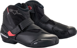 ALPINESTARS Stella SMX-1 R V2 Vented Boots - Black/Pink - US 9 / EU 41 2224121-1839-41