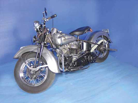 Replica 1948 Panhead Bike Kit Restoration Finish - V-Twin Mfg.