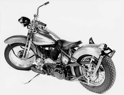 Replica 1941 Knucklehead Bike Kit Restoration Finish - V-Twin Mfg.