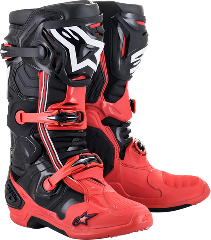 ALPINESTARS Tech 10 Acumen Boots - Black/Red - US 10 2010020-312-10