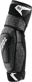 100% Fortis Elbow Guards - Gray/Black - S/M 70006-00003