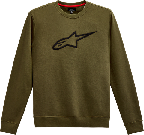 ALPINESTARS Ageless Crew Fleece - Military/Black - 2XL 12125132269102X