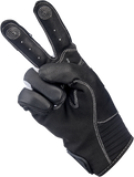 BILTWELL Bridgeport Gloves - Gray - Medium 1509-1101-303
