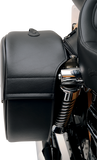 SADDLEMEN Drifter Saddlebags with Shock Cutaway - Black 3501-0576
