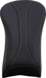 SADDLEMEN Dominator Pillion Pad - Standard Reach - Black w/ Gray Stitching 806-23-0162