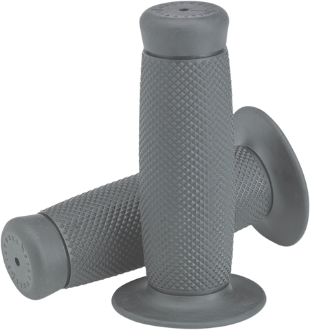 BILTWELL Grips - Renegade - 1" - Gray 6704-0501