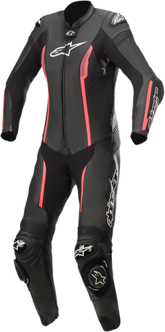 ALPINESTARS Stella Missile 1-Piece Suit - Black/Pink - US 4 / EU 40 3180122-1838-40