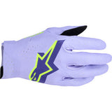 ALPINESTARS Supertech MX Gloves - Lavender/Violet/Fluo Yellow - Large 3560526-3151-L