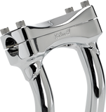BILTWELL Risers - Murdock - Oversized - Pullback - 8" - Chrome 6414-105-08