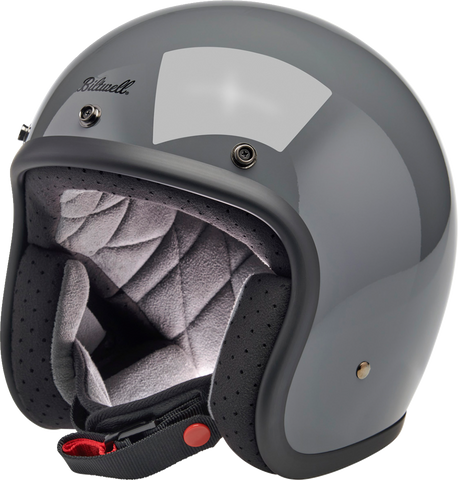 BILTWELL Bonanza Helmet - Gloss Storm Gray - Medium 1001-165-203