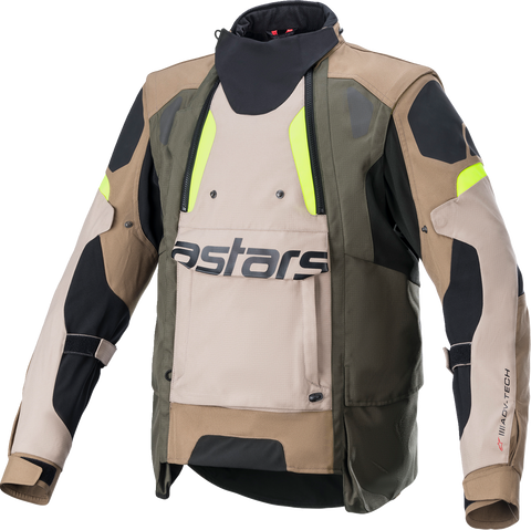 ALPINESTARS Halo Drystar® Jacket - Black/Sand/Yellow - XL 3204822-865-XL