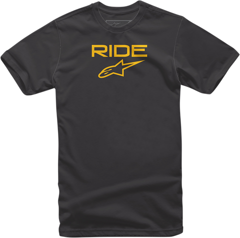 ALPINESTARS Ride 2.0 T-Shirt - Black/Yellow - Medium 1038720001050M