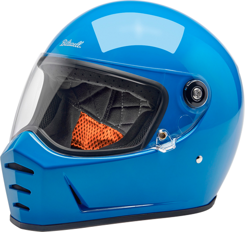 BILTWELL Lane Splitter Helmet - Gloss Tahoe Blue - XS 1004-129-501