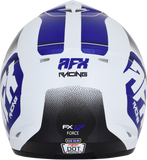 AFX FX-17 Helmet - Force - Pearl White/Blue - Large 0110-5240