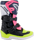 ALPINESTARS Tech 3S Boots - Black/Blue/Pink - US 1 2014518-1176-1