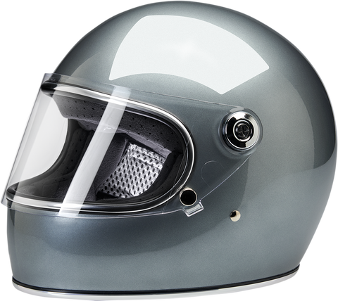 BILTWELL Gringo S Helmet - Metallic Sterling - XS 1003-340-101