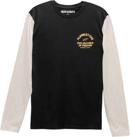 IN STOCK ALPINESTARS Decades Long-Sleeve T-Shirt - Black - XL 12117400910XL